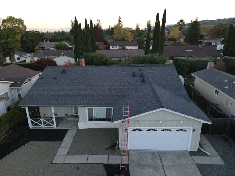 Big house with automatic gate garage