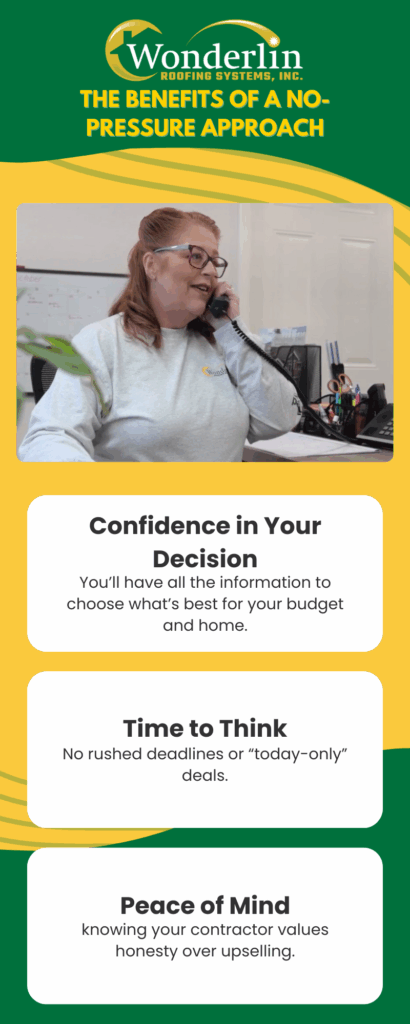 Benefits of a No-Pressure Approach