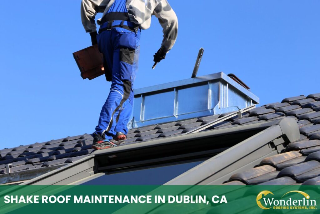 Shake Roof Maintenance In Dublin, CA