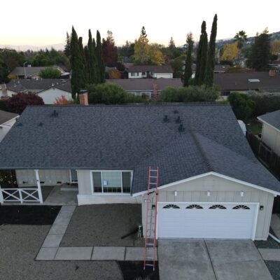 Big house with automatic gate garage